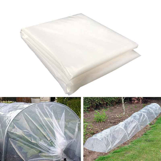 2 x 6m Transparent Plant Antifreeze Film Waterproof Cover Window Sealing Film Greenhouse PE Film by bashfashion