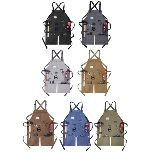 Heavy Canvas Workwear Craftsman April(Khaki) by bashfashion