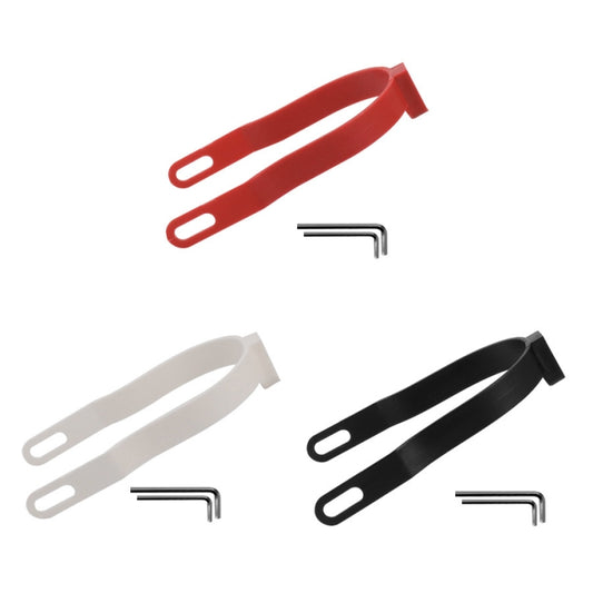 For Xiaomi Mijia M365 Scooter Bracket Accessories Rear Fender Shock Absorbing Bracket(White) by bashfashion