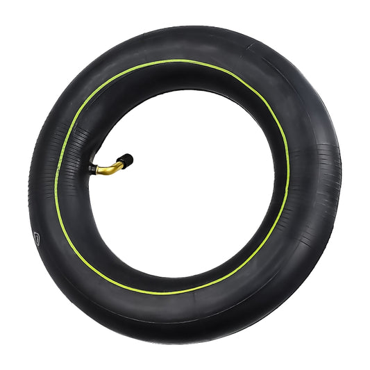 10 x 2.5/2.75 Electric Scooter 45 Degree Valve Thickened Inner Tube(Yellow Stripes) by bashfashion