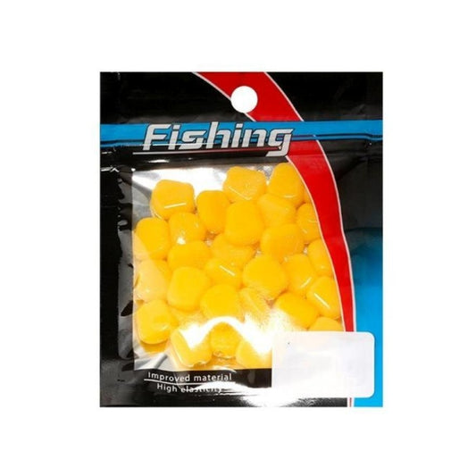 30pcs Large Floating Water Soft Bait Corn Flavor Fake Bait by bashfashion