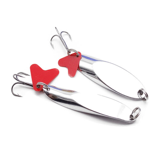 5pcs 21g 6cm Right Angle Slant Cut Sequins Long Casting Freshwater Fake Bait by bashfashion