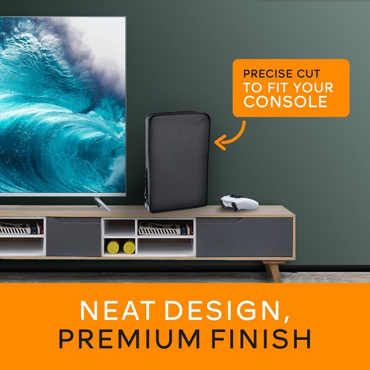 For PS5 Host Waterproof Dustproof Protective Cover Compatible With Digital Optical Drive Version by bashfashion