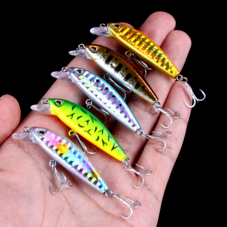 HENGJIA 5.5cm 6.6g Mino Luya Fake Bait Long Casting Sinking Bionic Lure(3) by HENGJIA