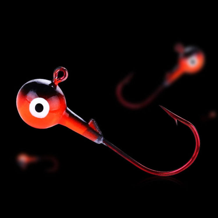 HENGJIA 5colors/set Lua Lead Head Hook Set Colorful Fish Hook Set, Specification: 10.5g by HENGJIA