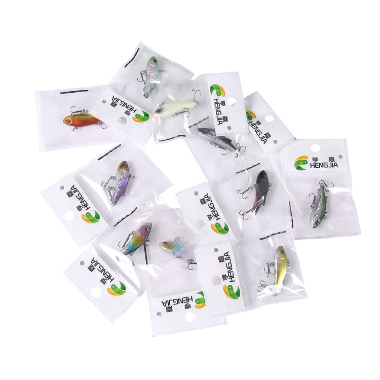 HENGJIA 4cm 4g Submerged Trembler Swimming VIB Luya Fish Bait Microbe Warbler Fake Bait(2) by HENGJIA