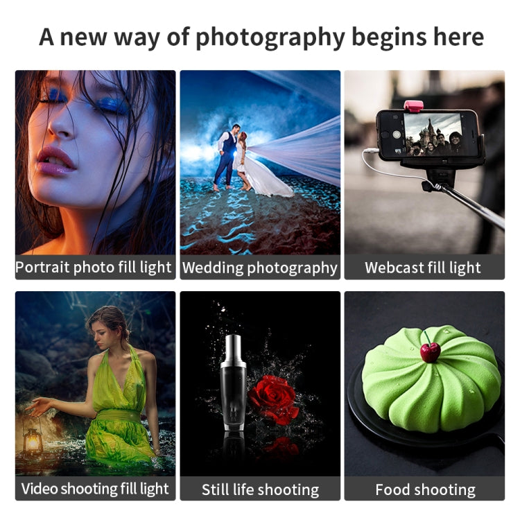 Pixel P45pro High Bright Dual Color Temperature Fill Light 120W Normal Bright Studio Camera Soft Light(A Set With US Plug Adaptor) by Pixel