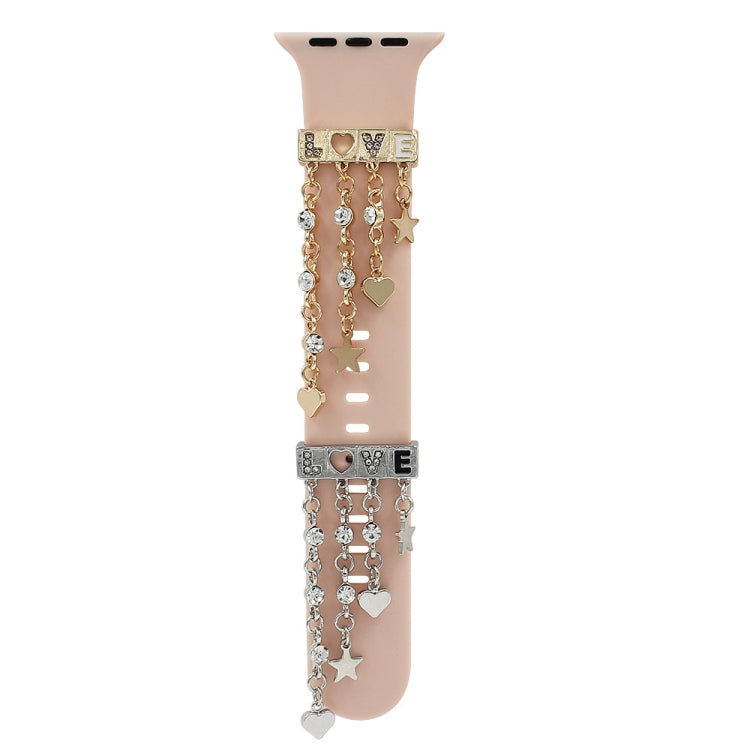 Watch Silicone Watch Band Decoration Ring Diamond Series Decoration Buckle(1) by bashfashion