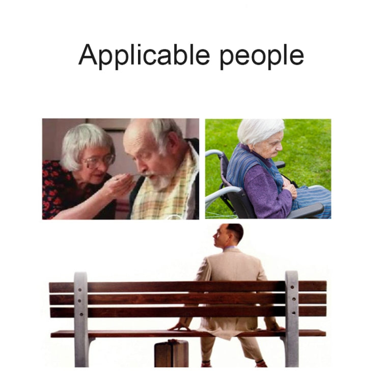 Multifunctional Smart Belt Buckle Elderly Anti-Lost GPS Tracker, Color: Gray by bashfashion