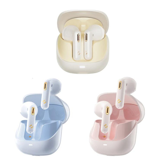 Havit S3 Merle Lite In-Ear ENC Call Noise Reduction Wireless Bluetooth Earphone(Pink) by Havit