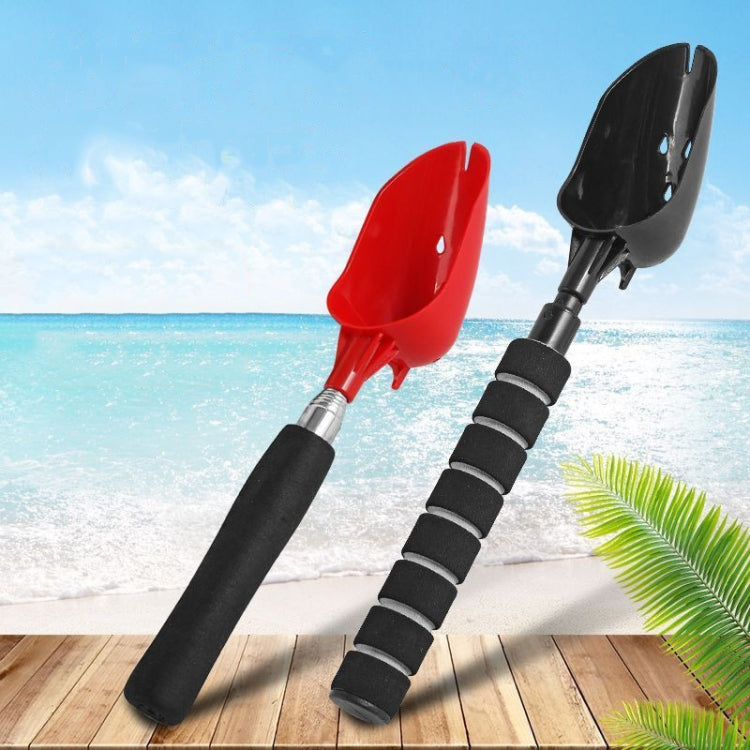 Fishing Bait Throwing Spoon Nesting Device Retractable Casting Scoop, Style: Aluminum Alloy by bashfashion