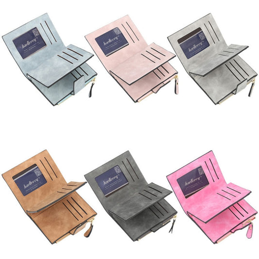 Baellerry Large Capacity Ladies Short Wallet Multifunctional Multi-card Coin Purse(Rose Red) by Baellerry