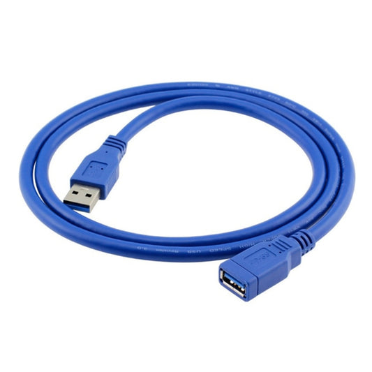 USB 3.0 Male To Female Computer Mouse Keyboard USB Extension Cable, Size: 5m(Blue) by bashfashion