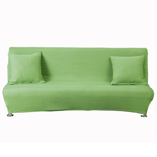 Armless Stretch Sofa Bed Cover All Inclusive Folding Sofa Bed Cover Shade, Size: XL For 195-225cm Sofa(Green) by bashfashion