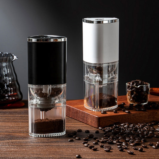 Coffee Electric Grinder Magnetic Snap-on Stainless Steel Blades Kitchen Gadgets(Black) by bashfashion