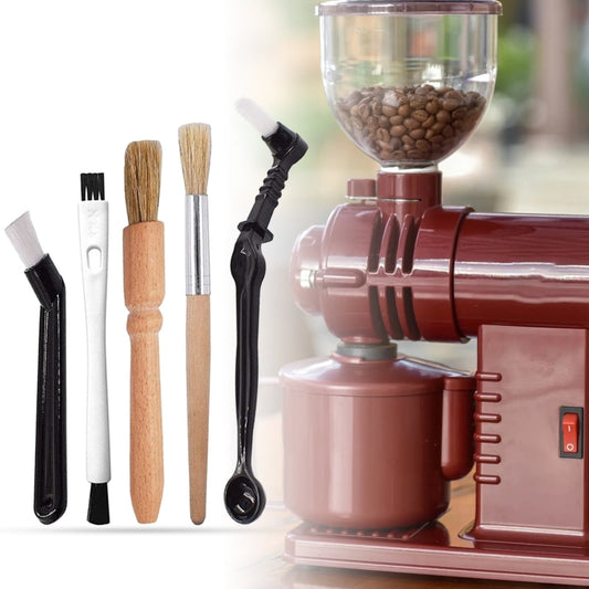 3-in-1 C Type Coffee Machine Cleaning Set Coffee Grinder Brush by bashfashion