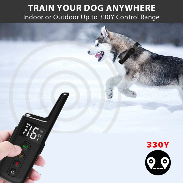 Pet Wrap-around Electric Shock Column Powerful Electronic Training Collar, Style: Only Receiver by bashfashion
