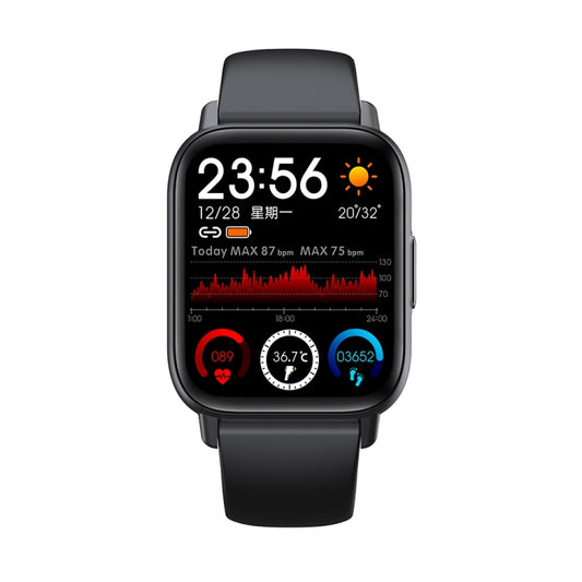 QS16Pro 1.83 inch Heart Rate / Blood Pressure Monitoring Waterproof Sports Smart Watch(Black) by bashfashion