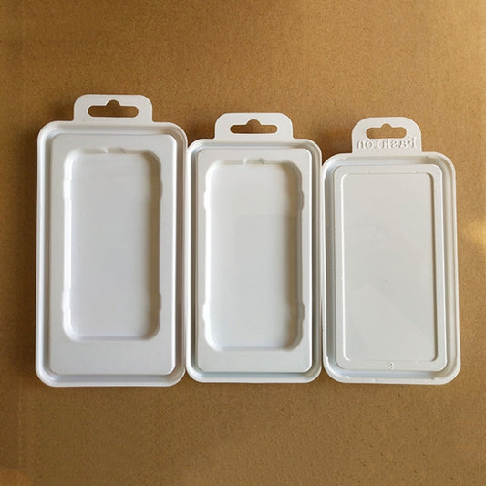 50pcs Universal Mobile Phone Case PVC Clamshell Packaging Box, Specification: M by bashfashion
