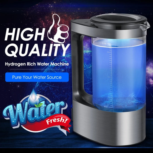 V8 2L Micro-electrolysis hydrogen-rich Water Machine Home Smart Cleaning Hydrogen-rich Kettle(US Plug) by bashfashion