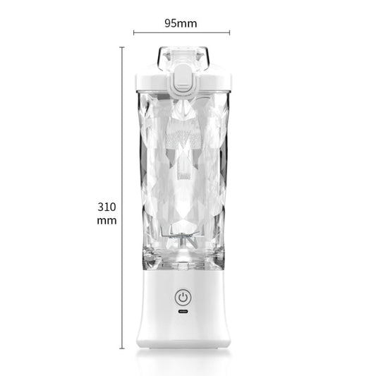 Portable Multifunctional USB Charging Juice Cup Mini Electrical Blender(Black) by bashfashion