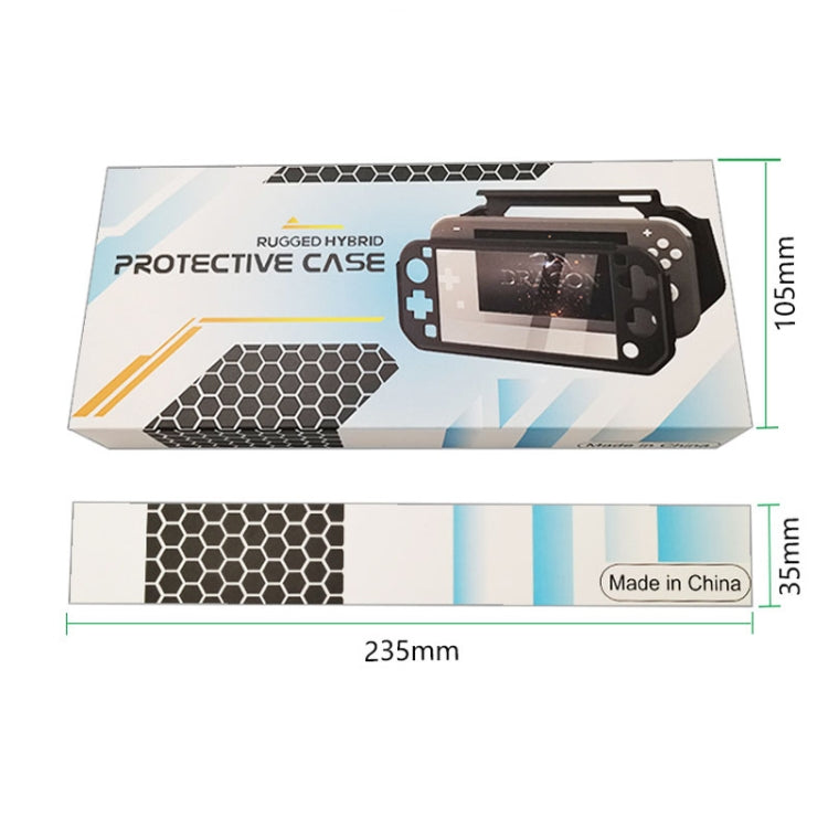 For Nintendo Switch Lite Full Cover Protective Shell TPU Console Case(Pink) by bashfashion