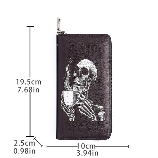 Ladies Long Casual Hand Clutch Bag Multi Card Position Zipper Phone Pouch, Model: W15840-4 by bashfashion