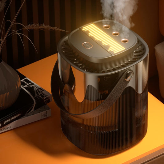 3L Smart Spray Humidifier Three-hole Spray With Night Light, Spec: Rechargeable 3000mAh by bashfashion