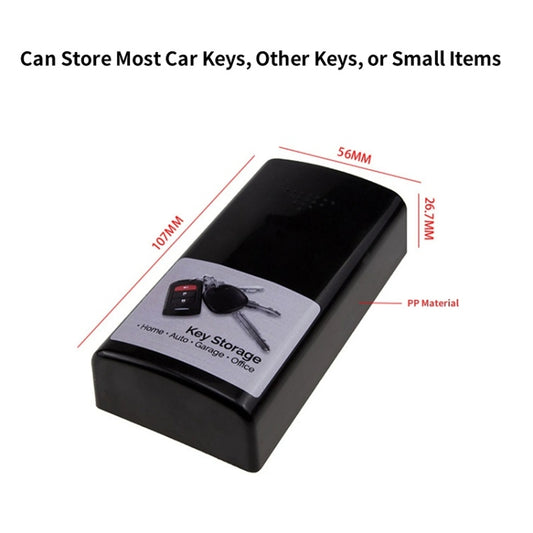 Magnetic Car Bottom Anti-Lost Adsorption Key Box by bashfashion