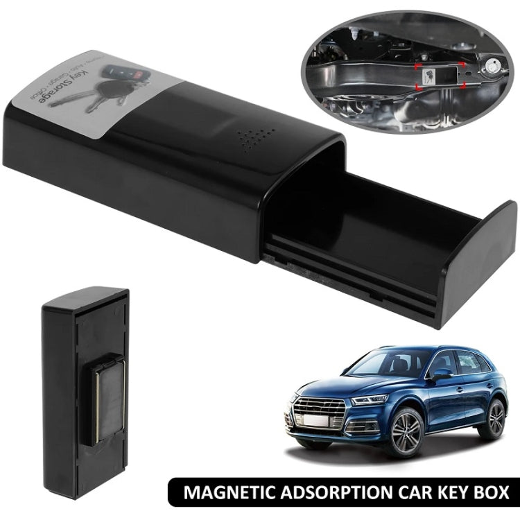 Magnetic Car Bottom Anti-Lost Adsorption Key Box by bashfashion