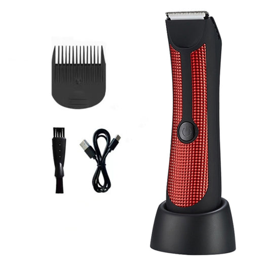 Women Electrical Hair Removal Instrument Shaving Knife Axillary Hair Shaver(Red) by bashfashion