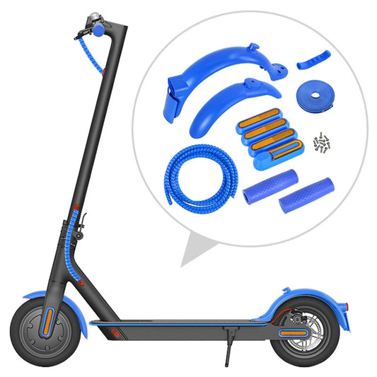 7-In-1 Modification Kit For Xiaomi M365 / M365 Pro /MI 3 Electric Scooter(Blue) by bashfashion