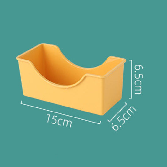 Plastic Base for Plates Within 6 inch Dish Organizer(Yellow) by bashfashion