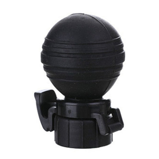 7 x 4cm Silicone Ball Carbonated Beverage Fresh-Keeping Cover Coke Bottle Inflatable Cap(Color Random Delivery) by bashfashion