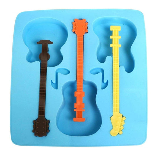 3 In 1 Guitar Shape Silicone Ice Grid Module by bashfashion