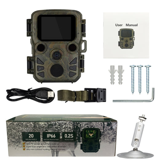 H5812 4K HD Outdoor Night Vision Monitor Animal Infrared Induction Hunting Camera(Camouflage) by bashfashion