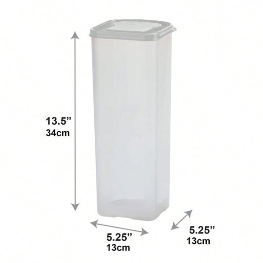 Bread Fresh Container Toast Storage Box Bread Storage Dispenser(White) by bashfashion