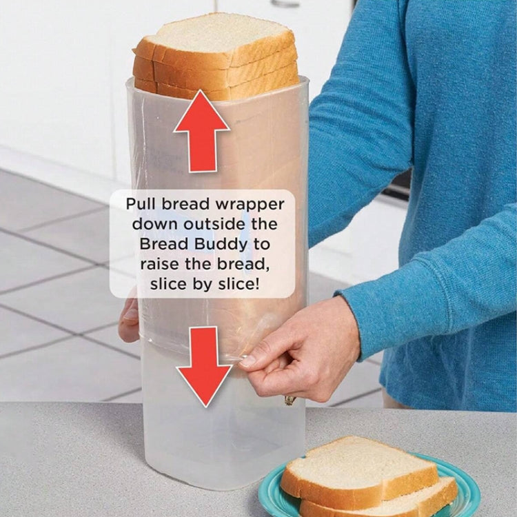 Bread Fresh Container Toast Storage Box Bread Storage Dispenser(Emerald) by bashfashion