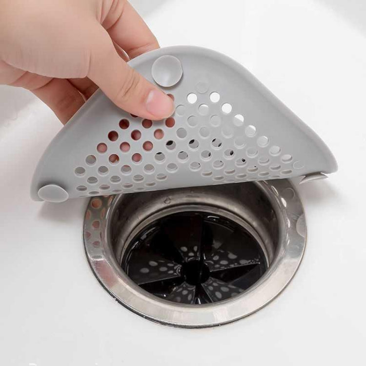 Floor Drain Pad With Suction Pad Kitchen Bathroom Anti Clogging Hair Strainer Sewer Floor Drain Plugs(Grey) by bashfashion