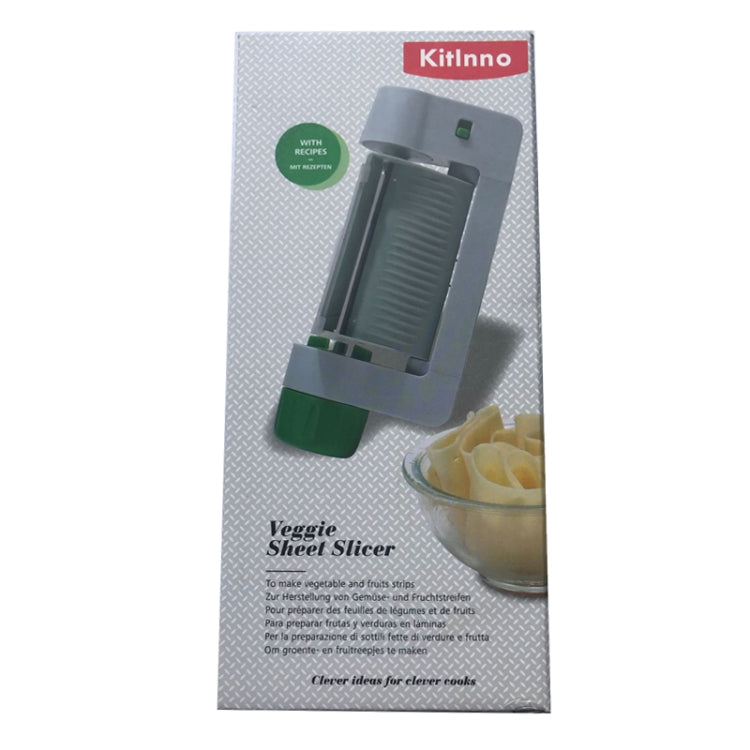 Multifunctional Slicer Peeler Fruit and Vegetable Cutter Kitchen Tool(White and Green) by bashfashion