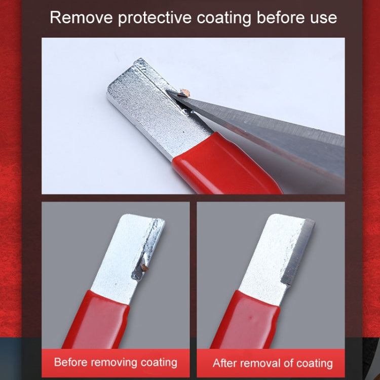 Outdoor Portable Garden Scissors Sharpener Knife Scissors Dual Purpose Sharpening Stone(Black) by bashfashion