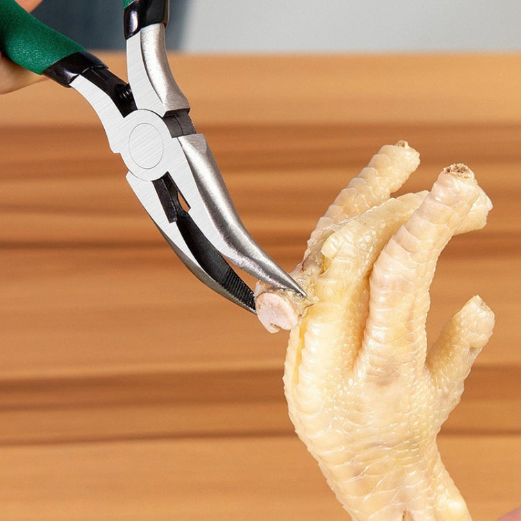 Chicken Claw Boning Tool Boning Knife Chicken Feet Bone Removal Pliers, Color: Yellow by bashfashion