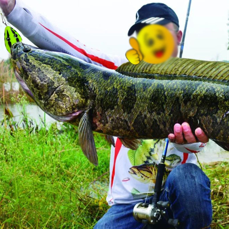 PROBEROS FR038 Simulation Thunderfrog Lure Fake Lure Blackfish Bait Converted Thunderfrog Soft Bait, Size: 5g/4cm(Color E) by PROBEROS