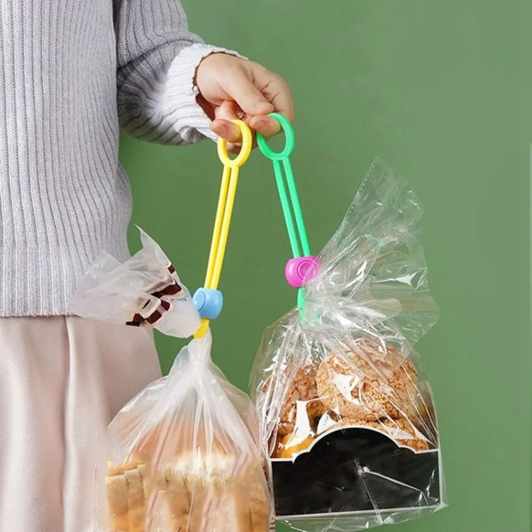 5pcs Sealing Tape Clip Kitchen Food Freshness Multipurpose Sealer(Green) by bashfashion