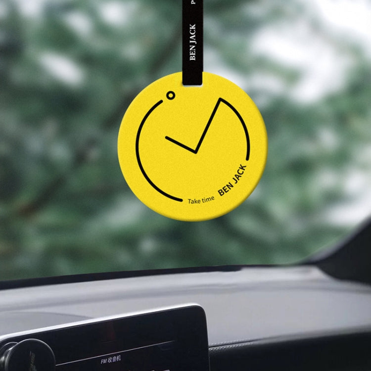 BEN.JACK Clock Car Long-lasting Light Fragrance Tablet Pendant(Secret Cedar Wood) by BEN.JACK