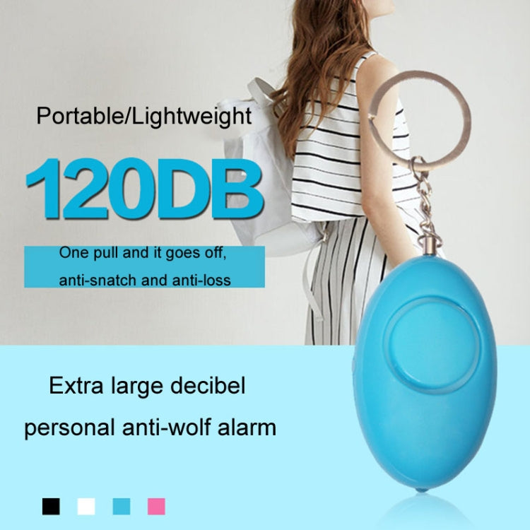 LED Flashing Alarm Anti Loss And Wolfproof Device Women Defense Emergency Caller(White) by bashfashion