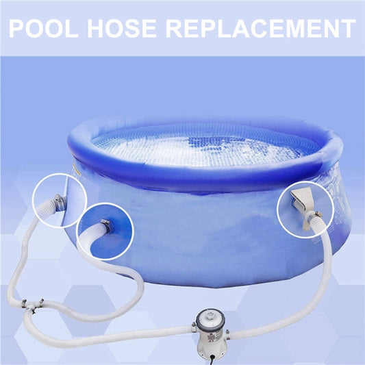 For Intex Swimming Pool Filter Pump Replacement 1 Hose 2 Clamps by bashfashion