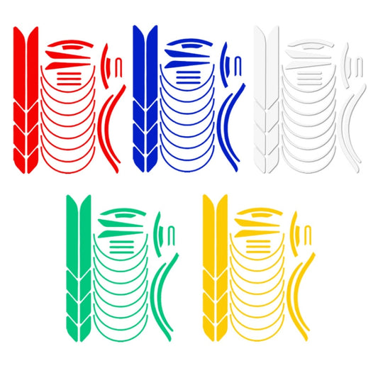 For Xiaomi Mijia M365/1S/Pro Scooter Waterproof Reflective Sticker(Random Color Delivery) by bashfashion