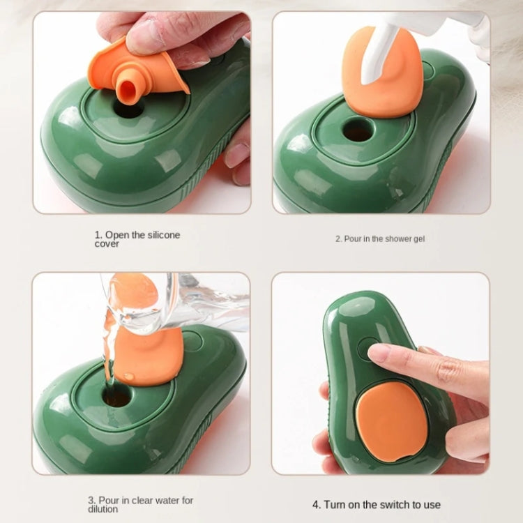 Pet Spray Steamy Brush Cat Dog Grooming Massage Comb(Avocado White) by bashfashion