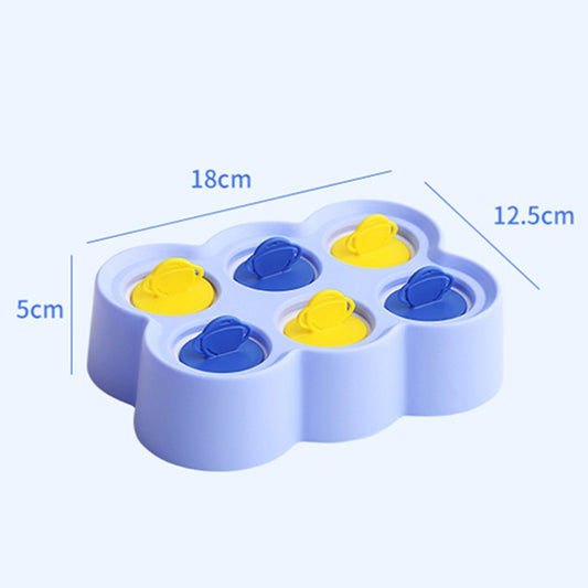 Astronaut Silicone Ice Mold Homemade DIY Popsicle Ice Cream Cartoon Mold(Blue) by bashfashion